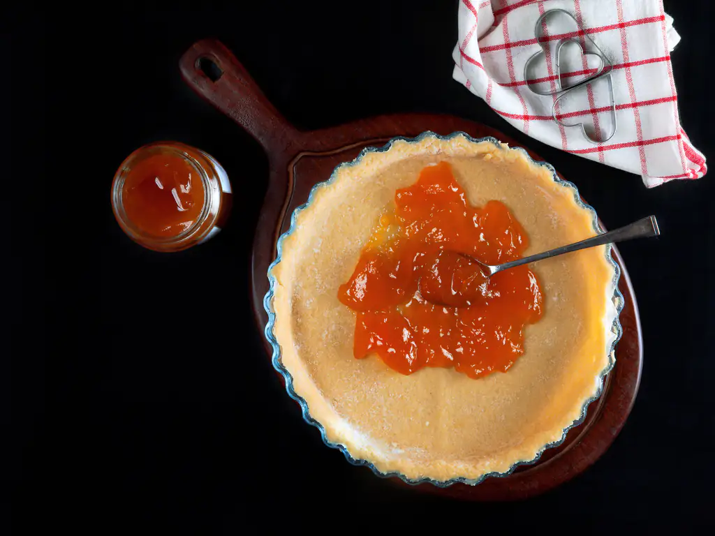 tarte coco et abricot
