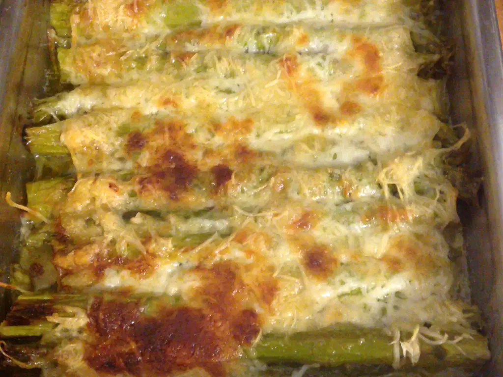 asperges à la parmesane