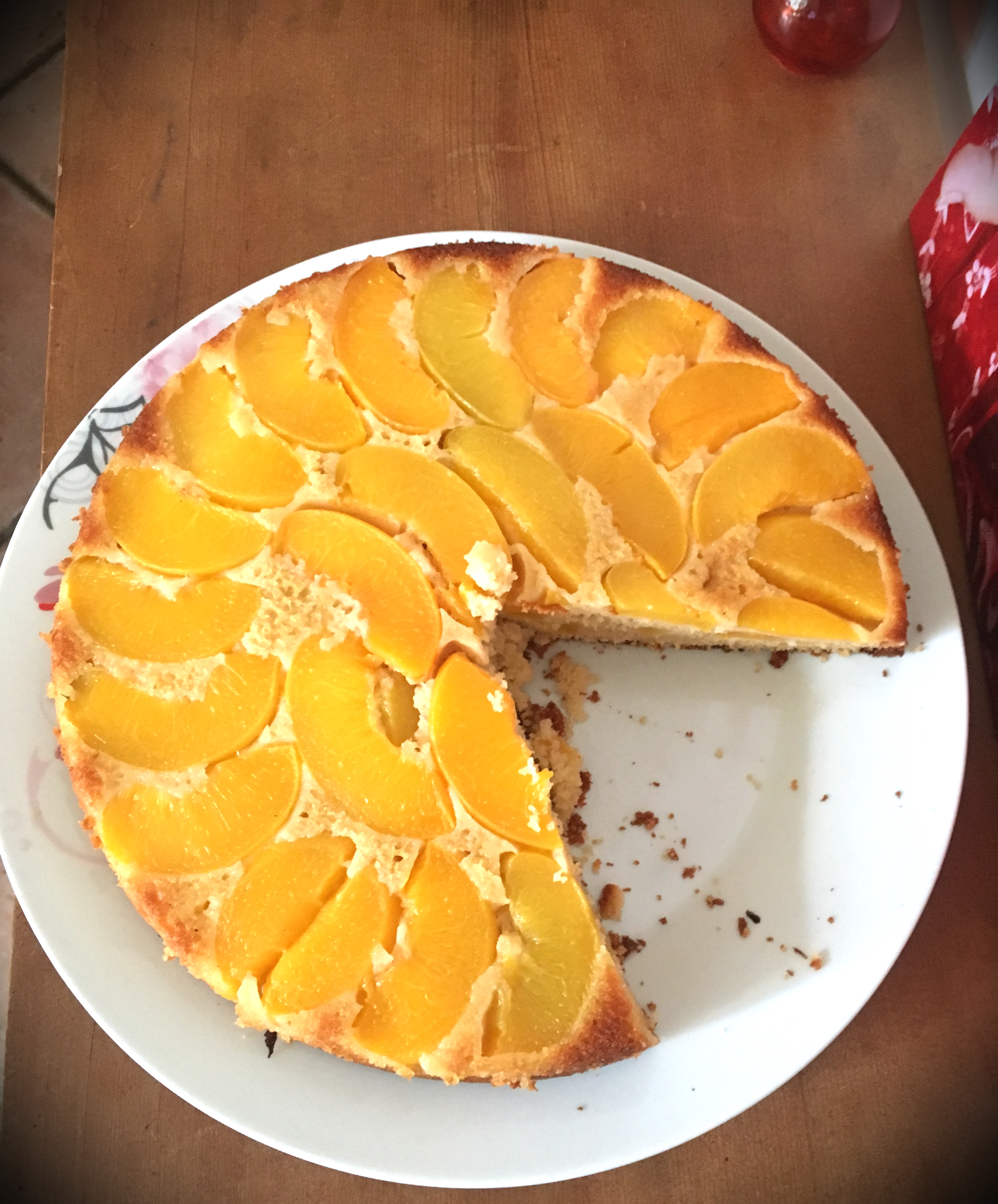 Gateau A La Peche Et A La Menthe Recette De Gateau A La Peche Et A La Menthe