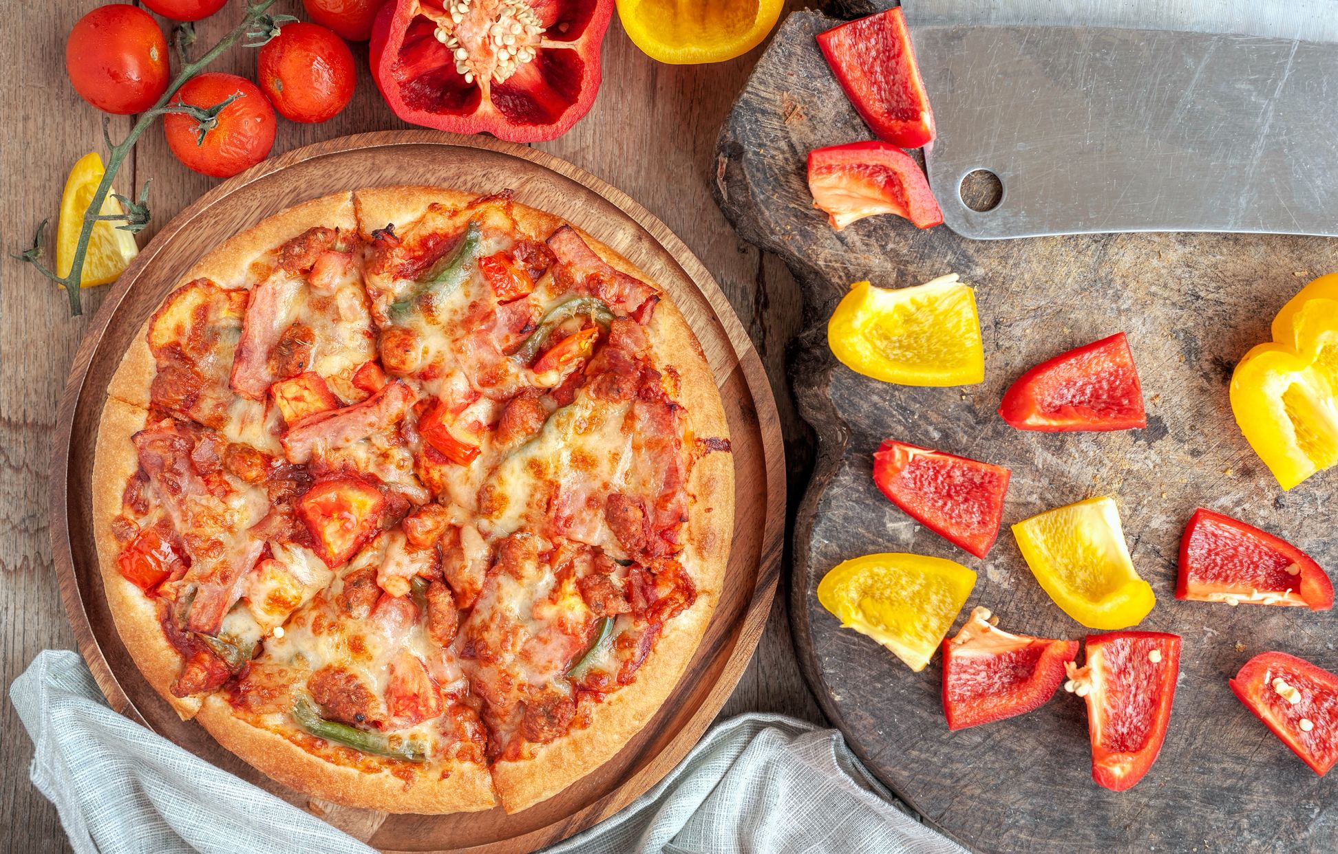 Pizza Italia Recette de Pizza Italia Marmiton