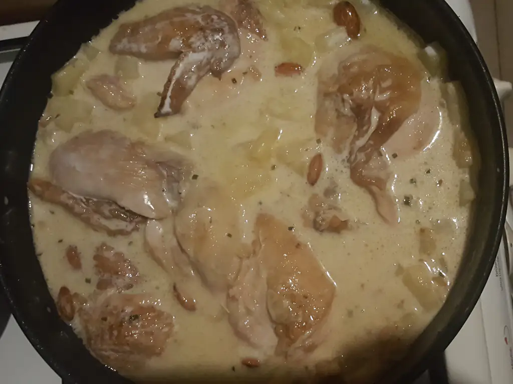 poulet fumé à l'ananas