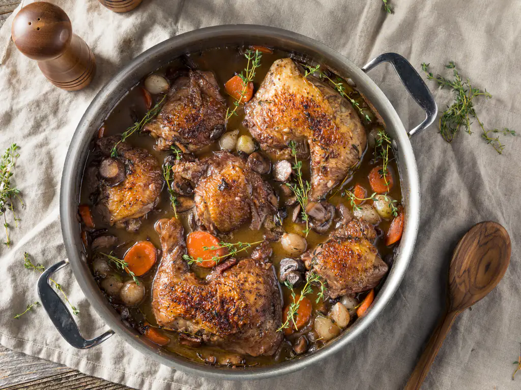 coq au vin d'alsace