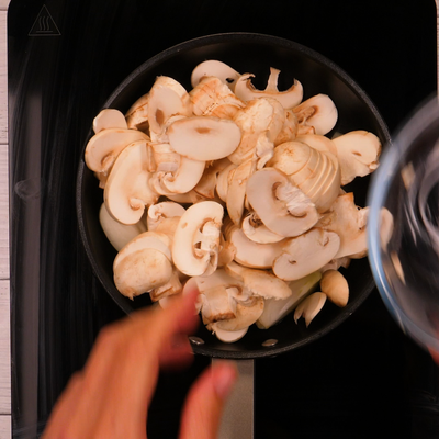 Paupiettes De Porc à La Crème Et Aux Champignons