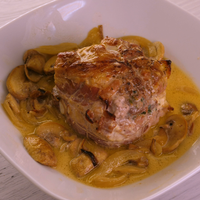 Paupiettes De Porc à La Crème Et Aux Champignons : Recette De ...