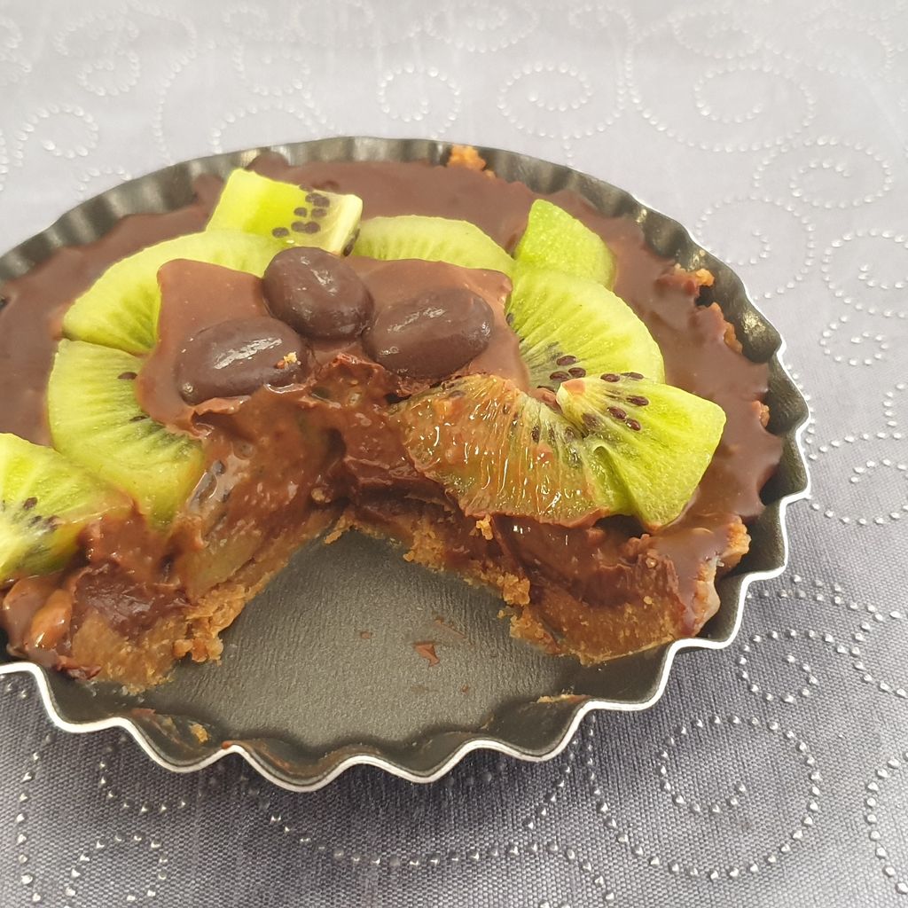 Tartelette Express Kiwi Chocolat Recette De Tartelette Express Kiwi Chocolat