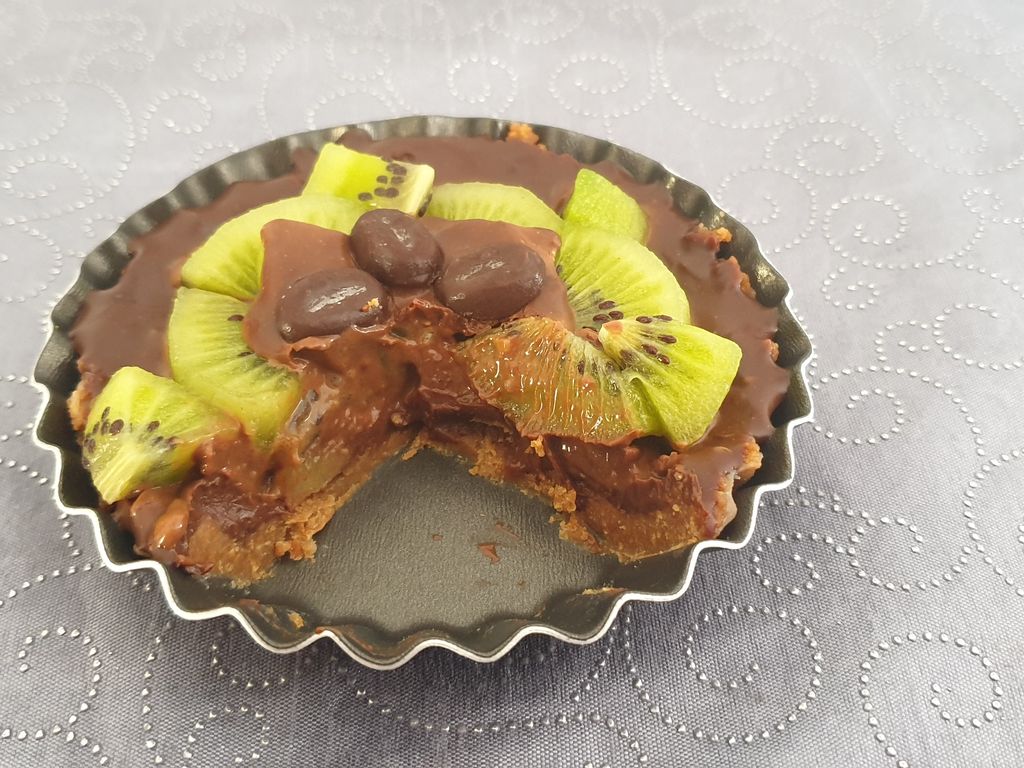 Tartelette Express Kiwi Chocolat Recette De Tartelette Express Kiwi Chocolat