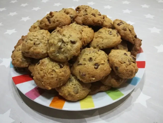 Cookies Chocolat Et Noisettes : Recette De Cookies Chocolat Et Noisettes