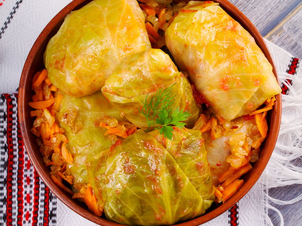 Chou farci végétarien : Recette de Chou farci végétarien