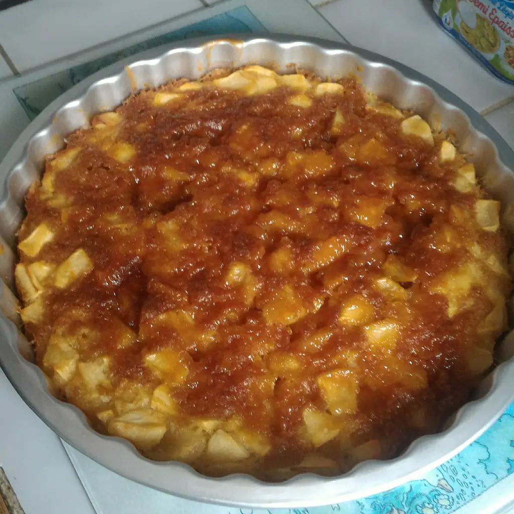 Gateau A La Pomme Et Au Caramel Beurre Sale Recette De Gateau A La Pomme Et Au Caramel Beurre Sale