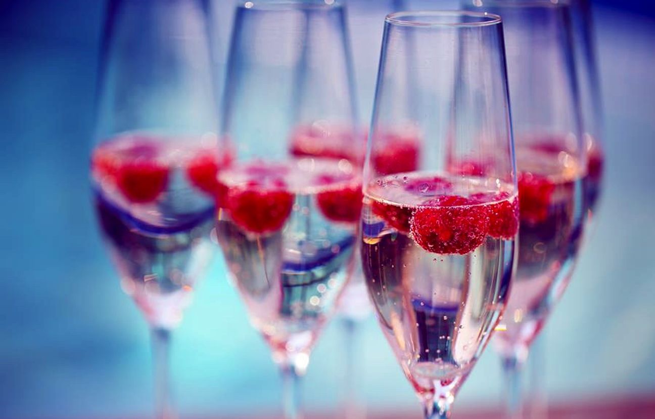 Framboisine au rosé : Recette de Framboisine au rosé