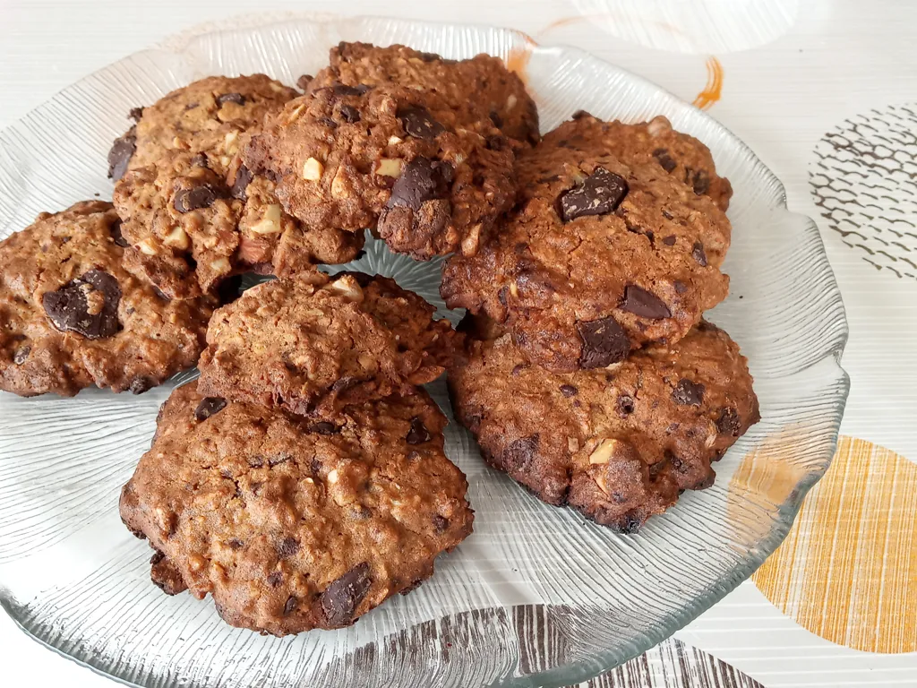 cookies santé nutrition - sans gluten, sans lait, sans beurre et bio
