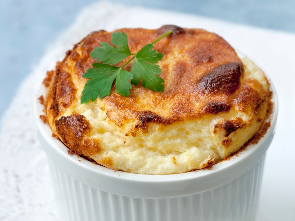 soufflé au fromage qui ne tombe pas : Recette de soufflé au fromage qui ...