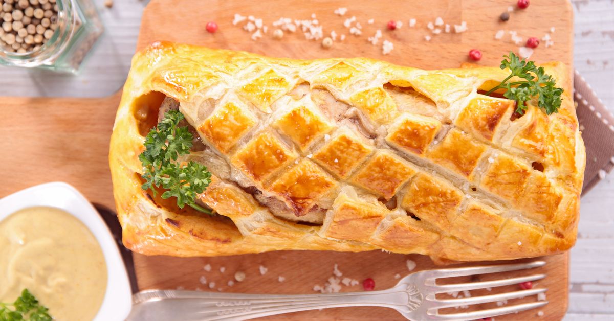 Filet mignon en croûte au jambon recette de Filet mignon en croûte au