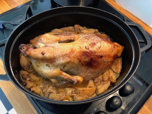 Pintade aux pommes : Recette de Pintade aux pommes - Marmiton