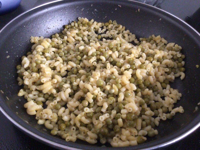 Pates Aux Petits Pois Tout Simplement Recette De Pates Aux