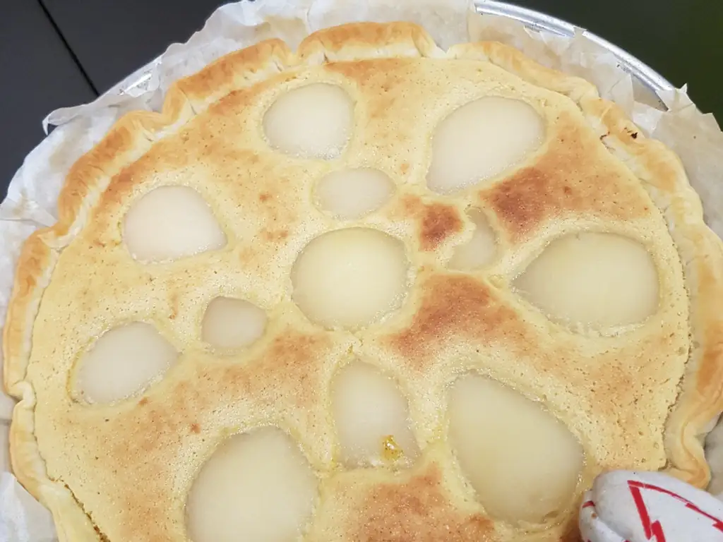 tarte poire / nutella de sandy