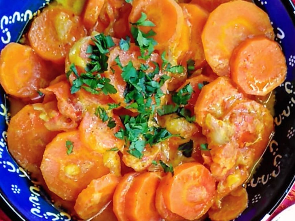 Carottes au lait de coco : Recette de Carottes au lait de coco