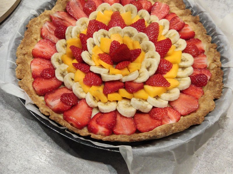 Tarte Aux Fruits D Ete Recette De Tarte Aux Fruits D Ete Marmiton