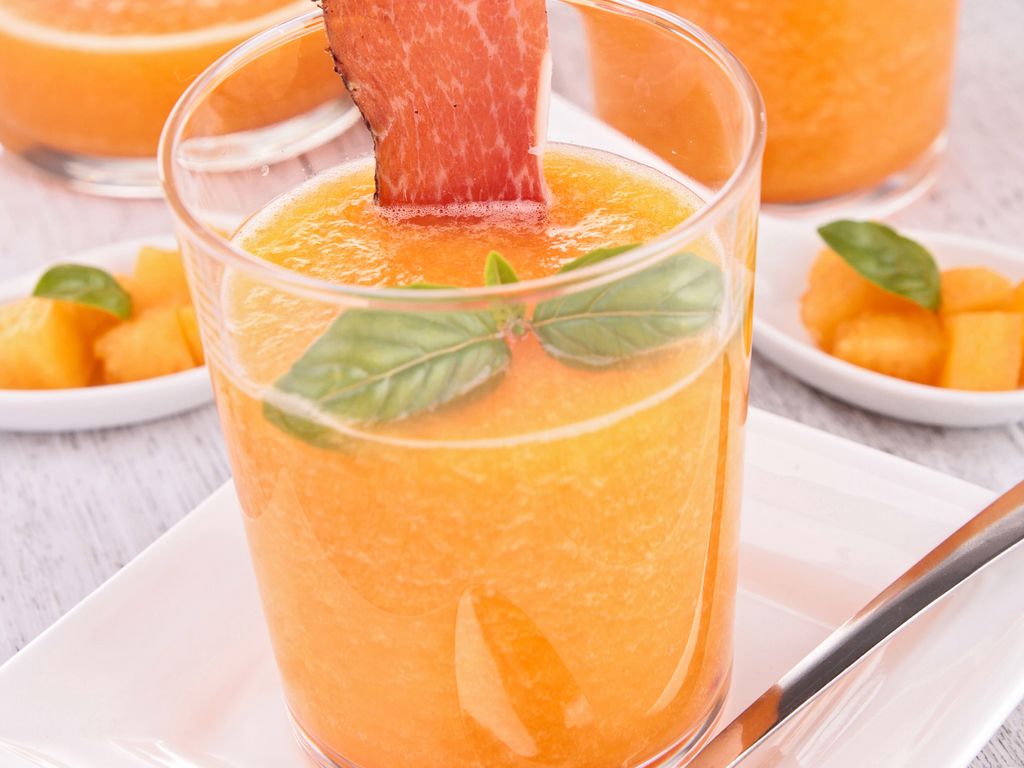 Verrine de gaspacho de Recette de Verrine de gaspacho