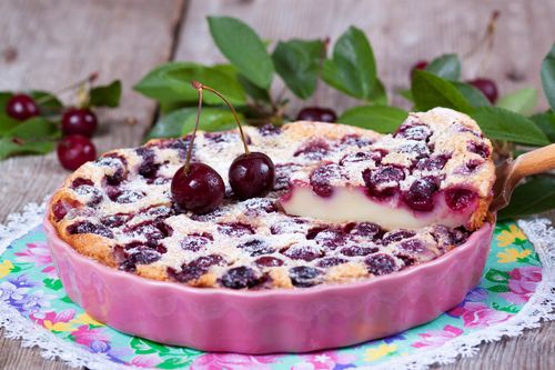 Clafoutis Grand-mère Aux Cerises : Recette De Clafoutis Grand-mère Aux ...