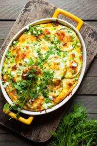 Gratin De Courgettes Rapide