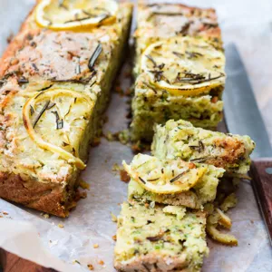 Flan de courgettes