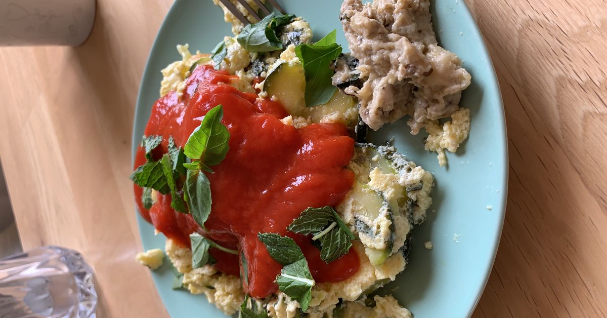 Terrine de courgettes à la menthe recette de Terrine de courgettes à