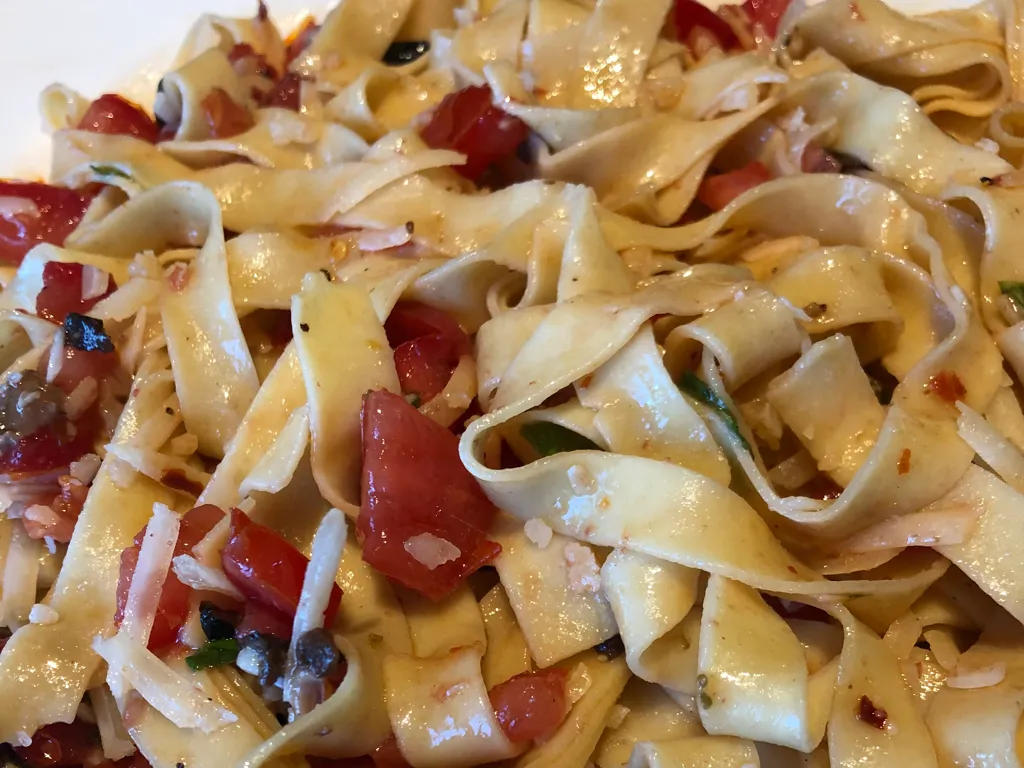 spaghetti sauce à cru