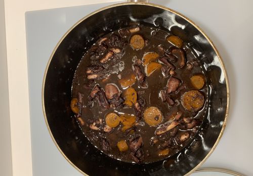 Daube de poulpe by pommeolait : Recette de Daube de poulpe by