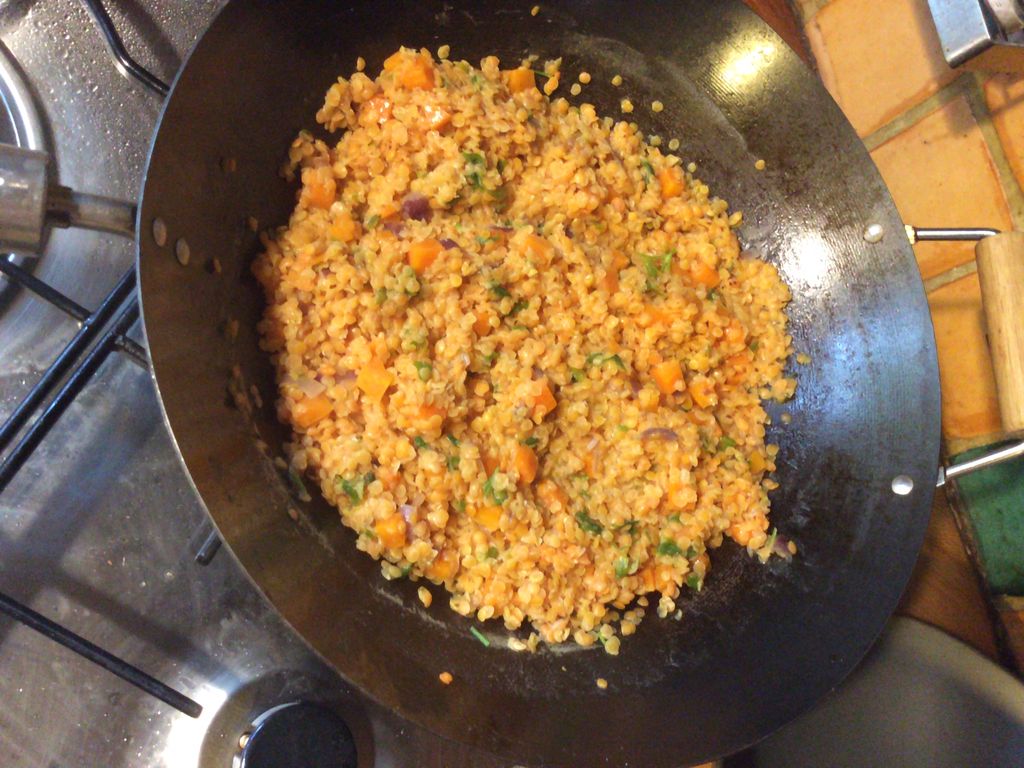 Poêlée de lentilles corail Recette de Poêlée de lentilles corail Marmiton