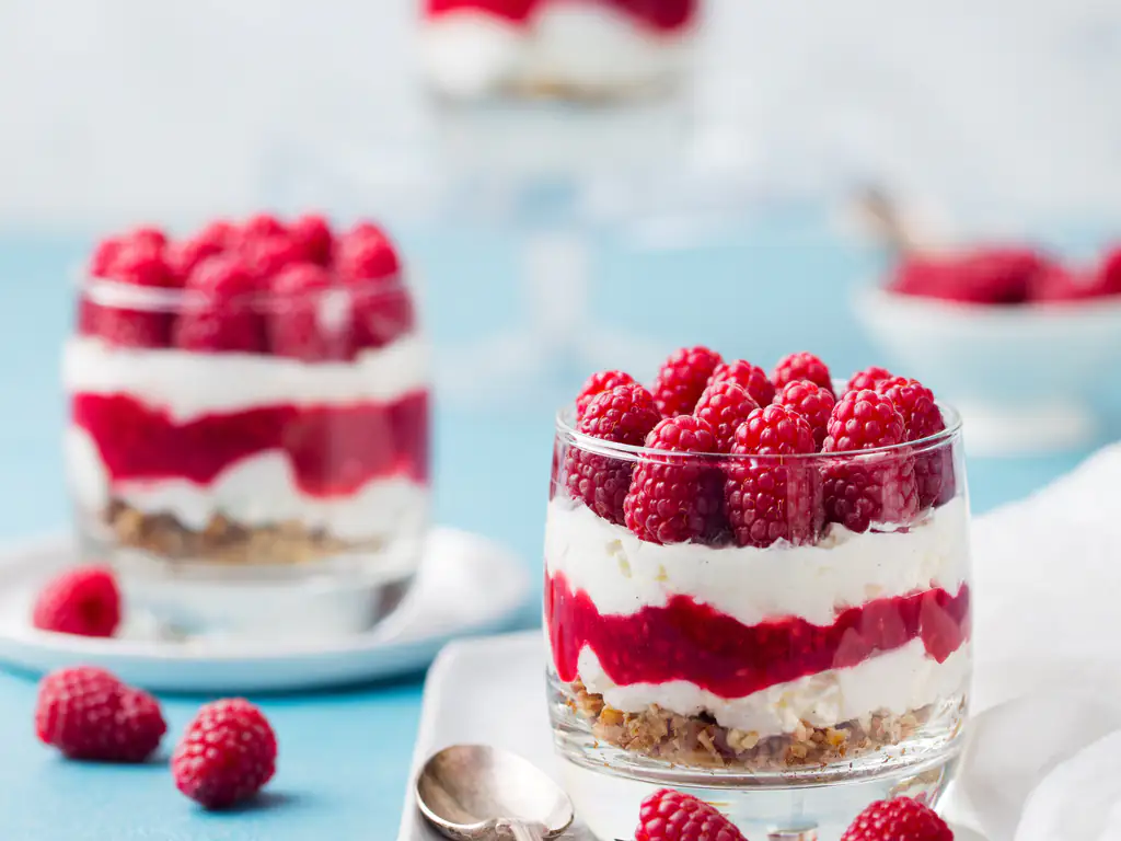 tiramisu aux framboises
