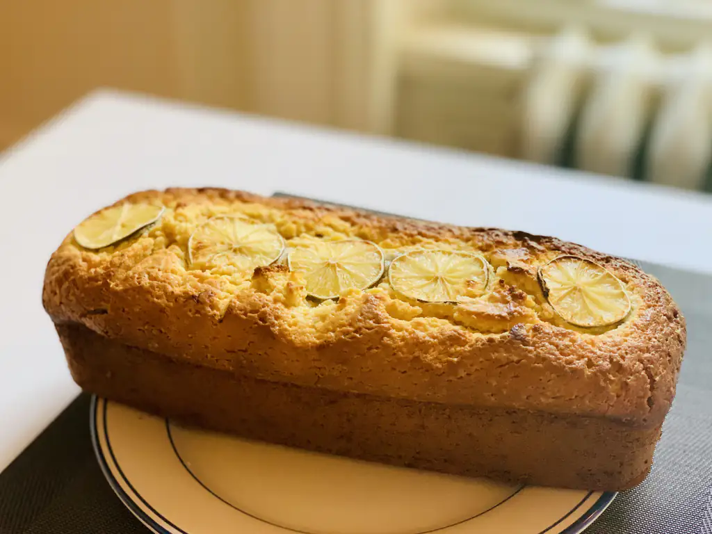 cake au mojito (menthe rhum et citron vert)