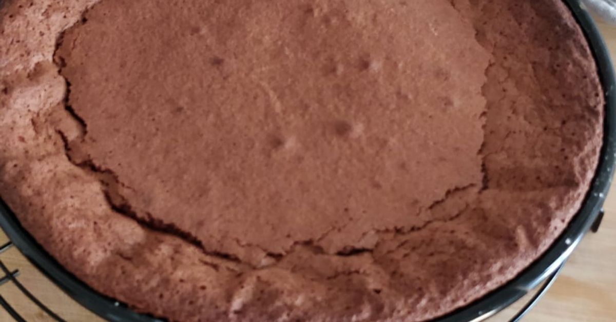 gâteau au chocolat sans jaunes d