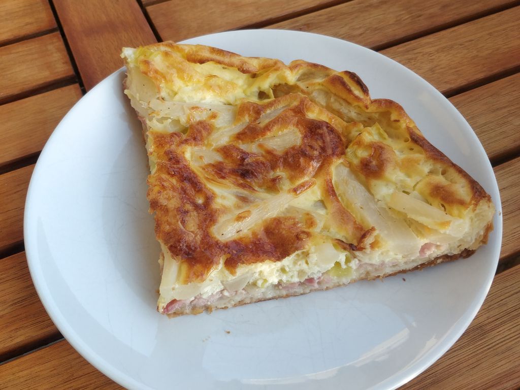Quiche poireau salsifi : Recette de Quiche poireau salsifi - Marmiton