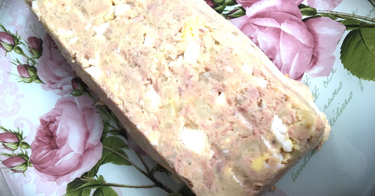 Pain de thon facile aux pommes de terre recette de Pain de thon