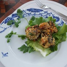 Beignets d'oignon ou onion bhajis (Inde)