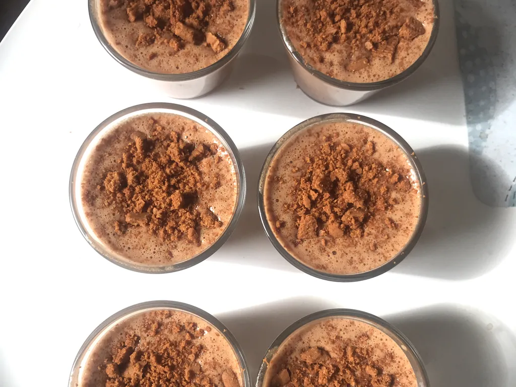 mousse caramel spéculoos