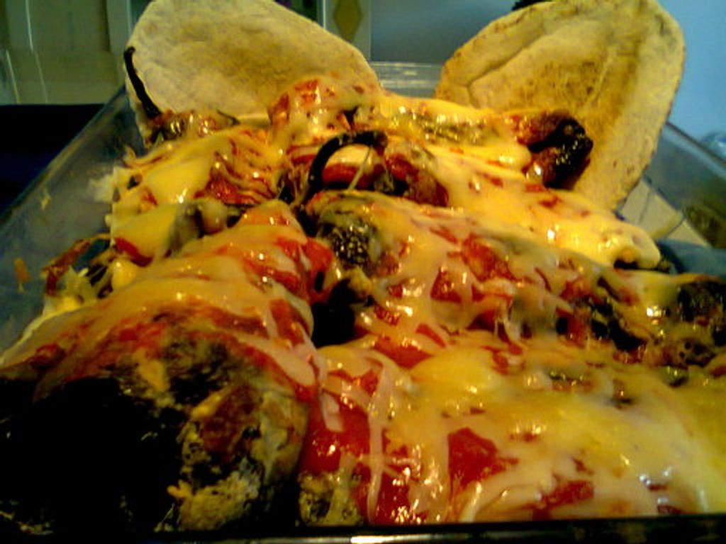 Chile poblano c/relleno de queso Receta de Chile poblano c/relleno de