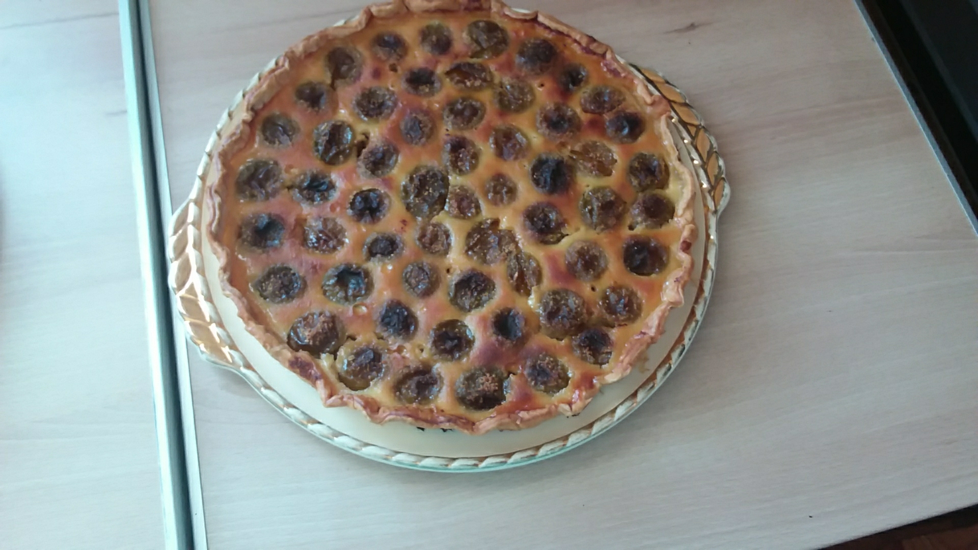 Tarte Aux Reine Claudes