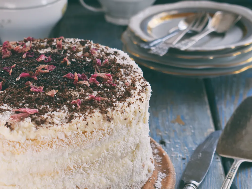 gelée à la noix de coco et aux fruits variés au cookeo