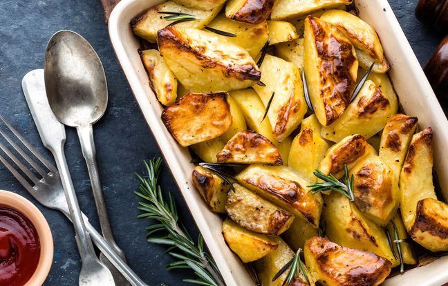 Ofenkartoffeln mit Rosmarin