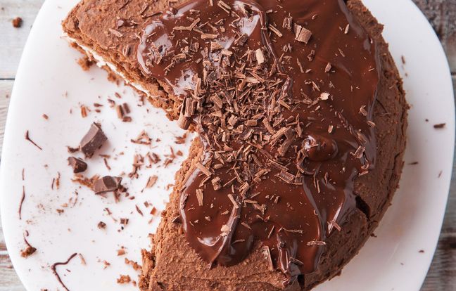Schokoladenkuchen mit Eierlikör