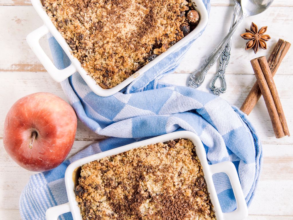 Crumble Aux Pommes Au Thermomix : Recette De Crumble Aux Pommes Au ...