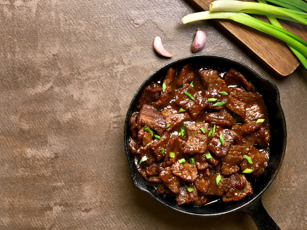 boeuf à la sauce d'huîtres
