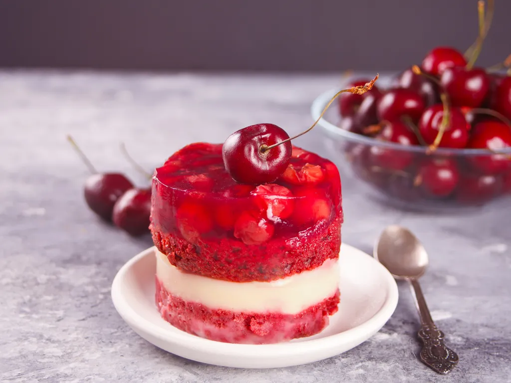 gelée à la noix de coco et aux fruits variés au thermomix