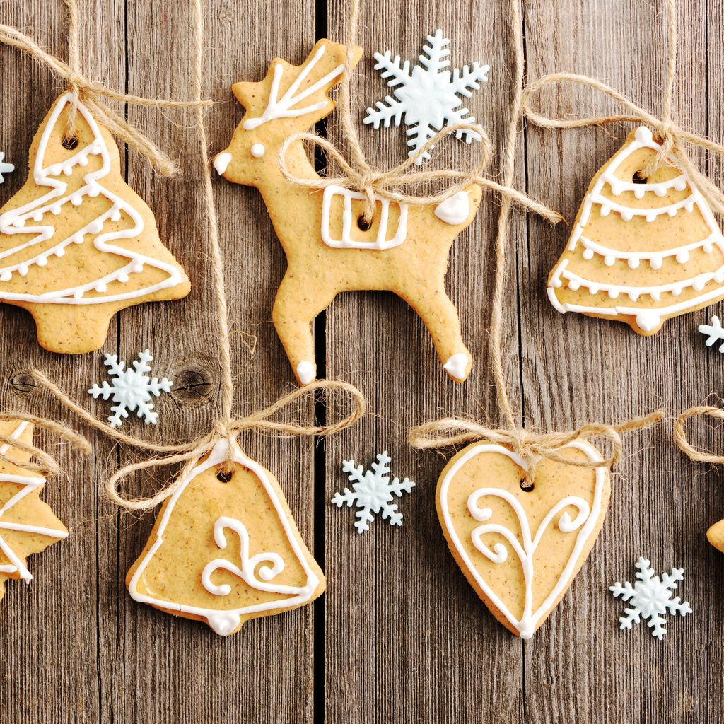 Maisons de Noël en biscuits petit beurre au chocolat - 5 ingredients 15  minutes