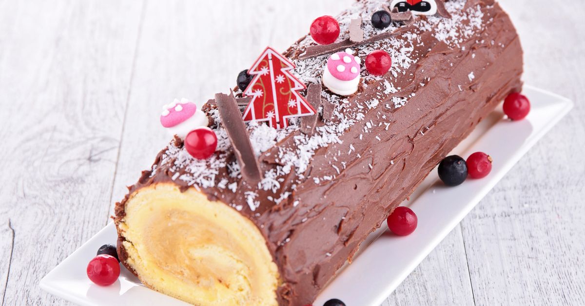 Bûche De Noël Tiramisu : Recette De Bûche De Noël Tiramisu