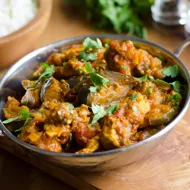 Cerdo con berenjenas