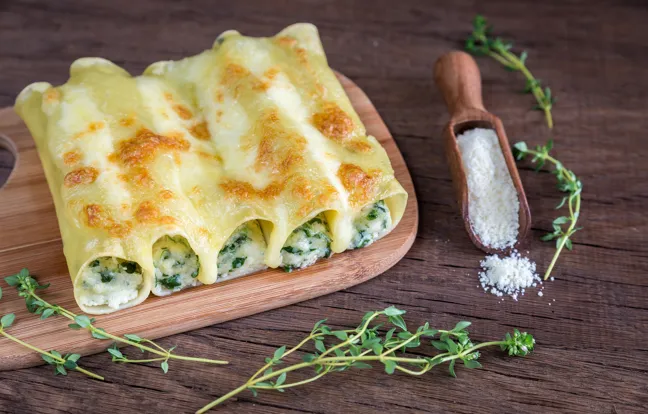 Leckeres Rezept für Cannelloni nach Florentiner Art