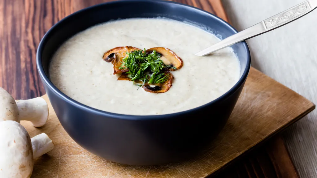 Velout de champignons au Companion